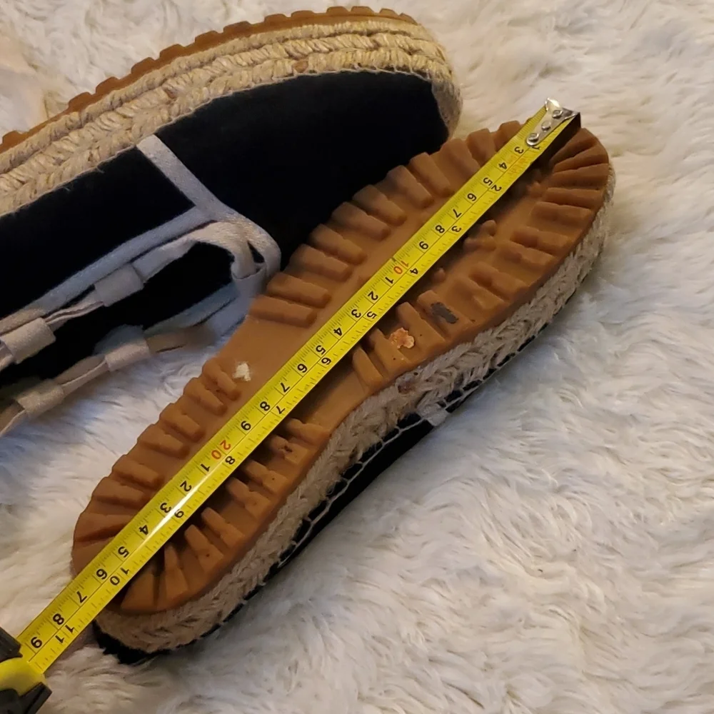 Ralph lauren suede lace-up platform‎ espadrilles